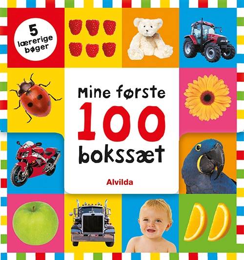 Billede af Mine første 100 - bokssæt (5 lærerige bøger)