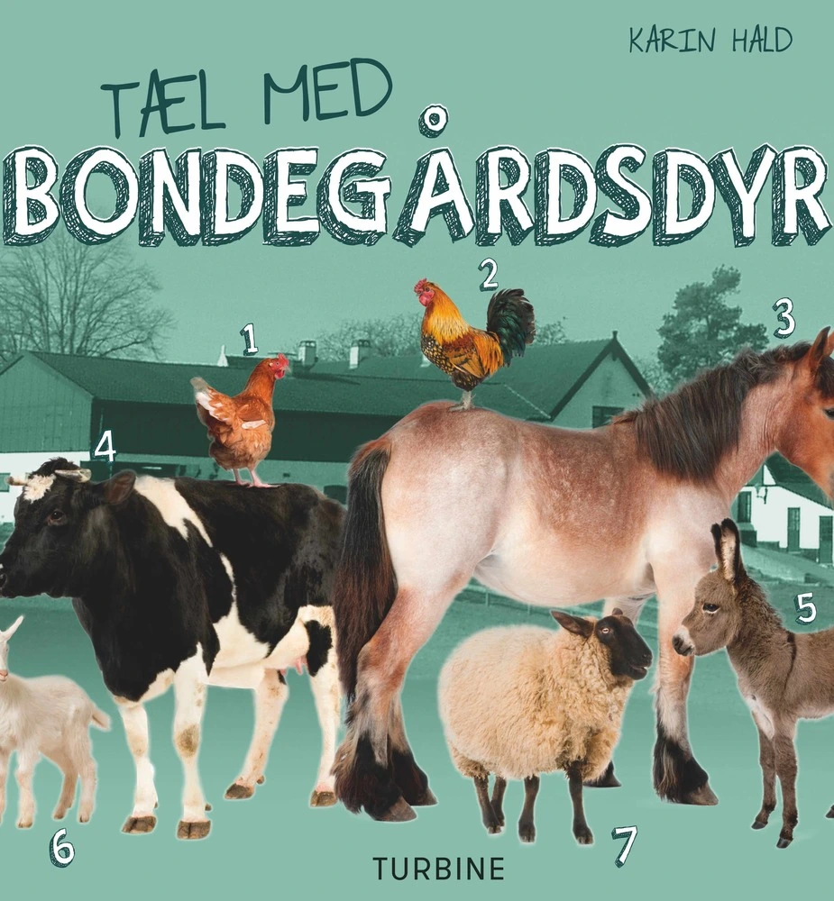 Tæl med bondegårdsdyr