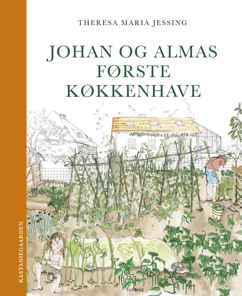 Billede af Johan og Almas første køkkenhave