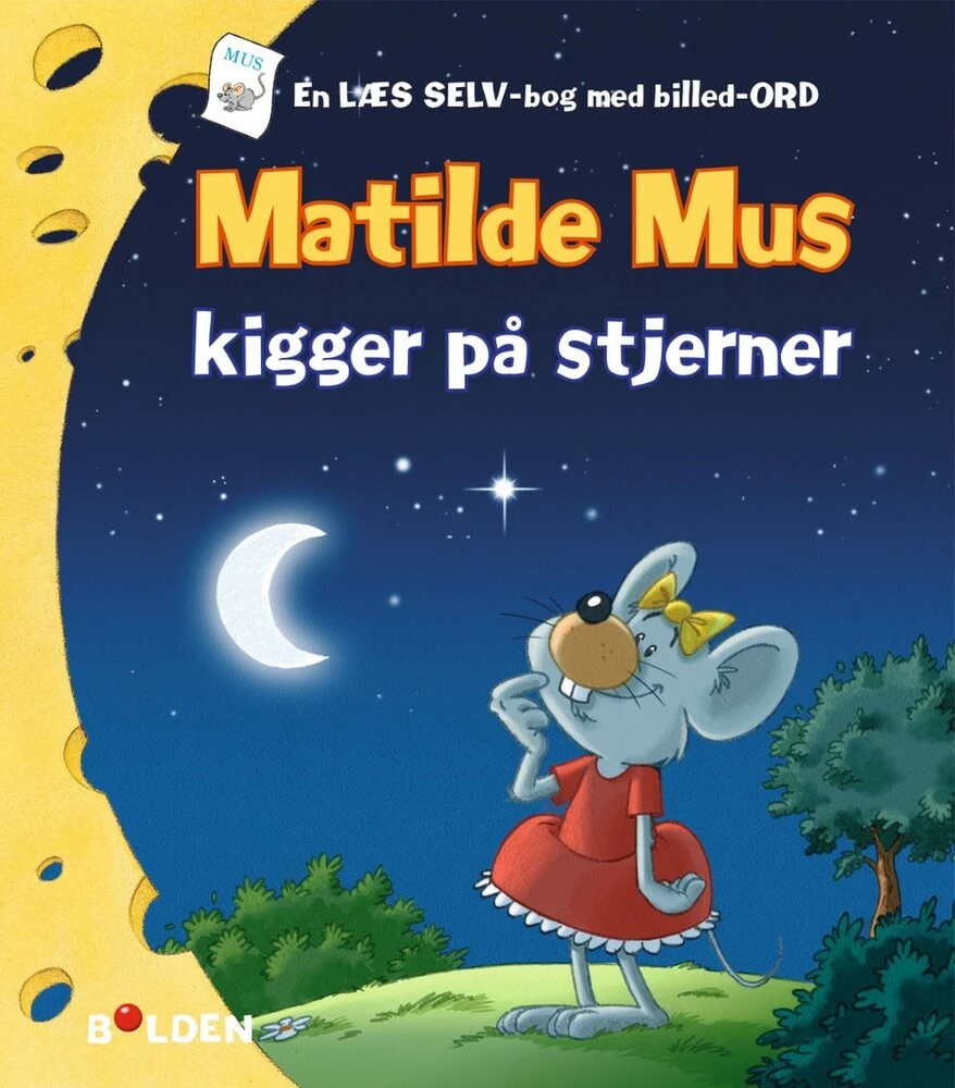 Billede af Matilde Mus kigger på stjerner hos Legekæden