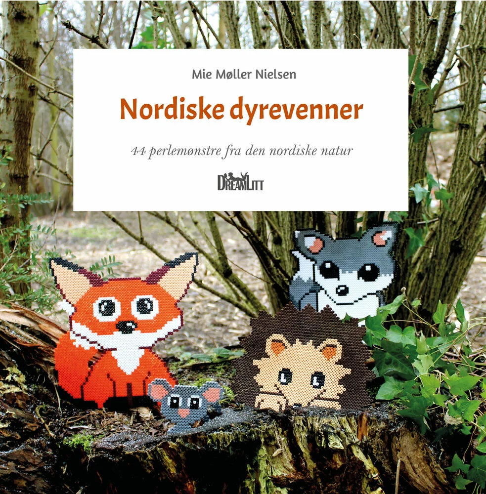 Se Nordiske Dyrevenner - 44 Perlemønstre Fra Den Nordiske Natur - Mie Møller Nielsen - Bog hos Legekæden