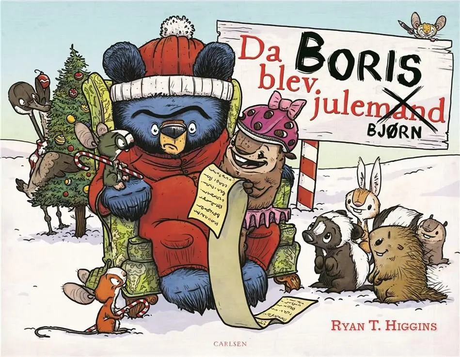 Se Da Boris Blev Julebjørn - Ryan T. Higgins - Bog hos Legekæden