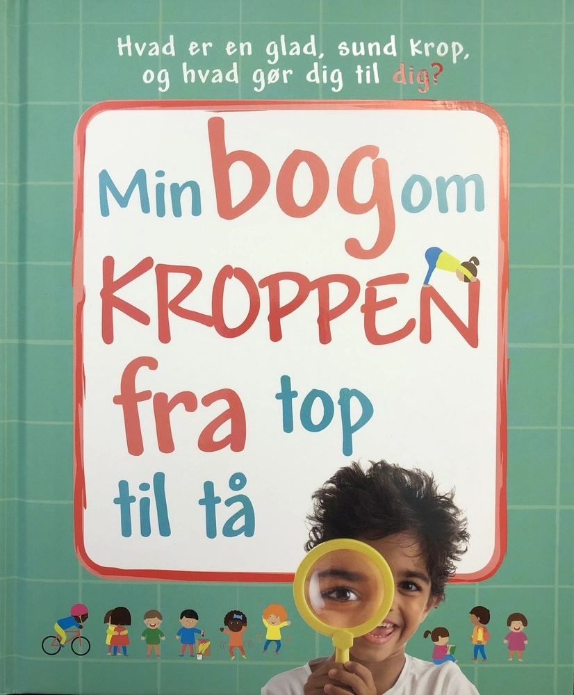 Billede af Min bog om kroppen fra top til tå