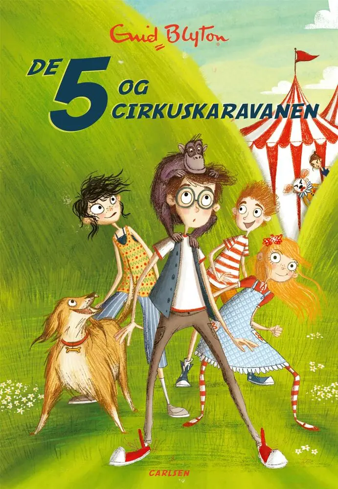 Billede af De 5 (5) - De 5 og cirkuskaravanen