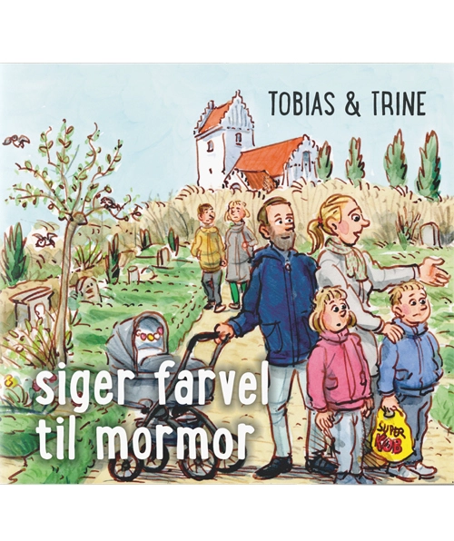 Tobias & Trine siger farvel til mormor