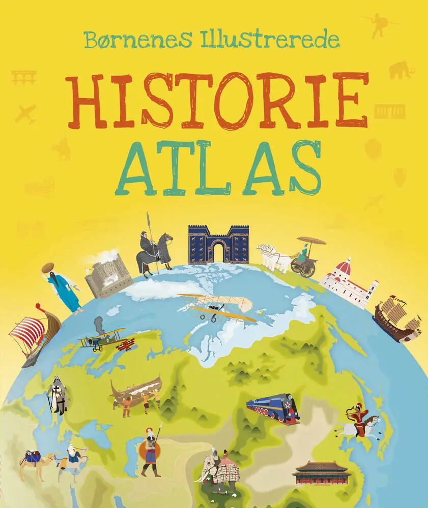 Billede af Børnenes illustrerede historie atlas