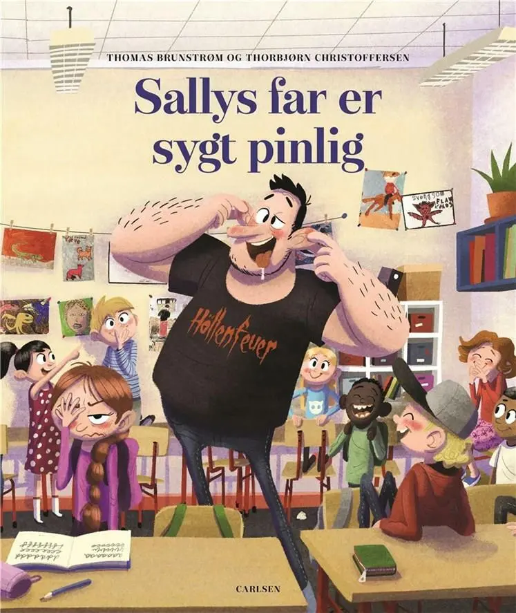 Se Sallys Far Er Sygt Pinlig - Thomas Brunstrøm - Bog hos Legekæden