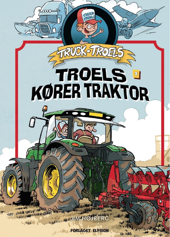 Billede af Truck Troels kører traktor