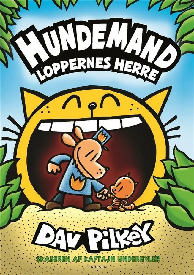 Se Hundemand 5 - Loppernes Herre - Dav Pilkey - Bog hos Legekæden