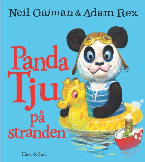 Panda Tju på stranden