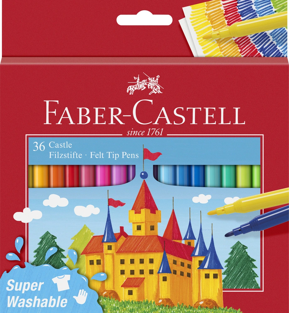 Se Tusser børn Faber-Castell 36ass hos Legekæden