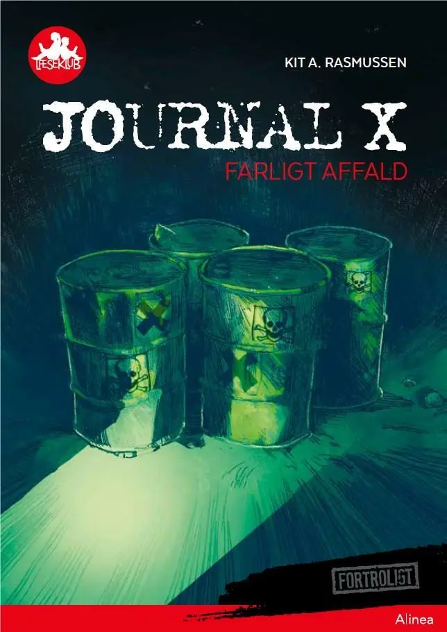 Billede af Journal X, Farligt affald, Rød Læseklub