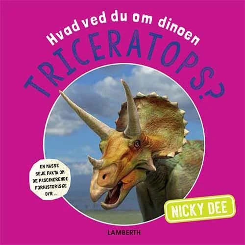Billede af Hvad ved du om dinoen triceratops?