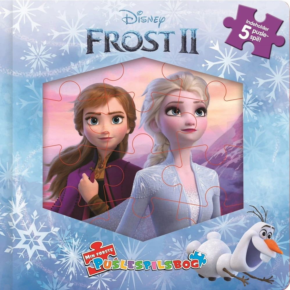 Billede af Disney Puslespilsbog Frost 2