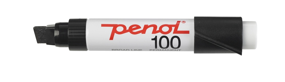 Billede af Marker Penol 100 3-10mm sort permanent hos Legekæden