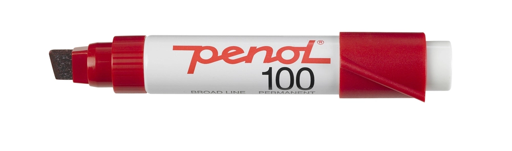 Billede af Marker Penol 100 3-10mm rød permanent hos Legekæden