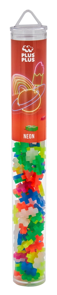 Plus-Plus Neon Mix / 100 pcs Tube billede