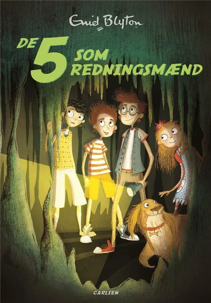 Se De 5 - Nr16 - De 5 Som Redningsmænd - Enid Blyton - Bog hos Legekæden