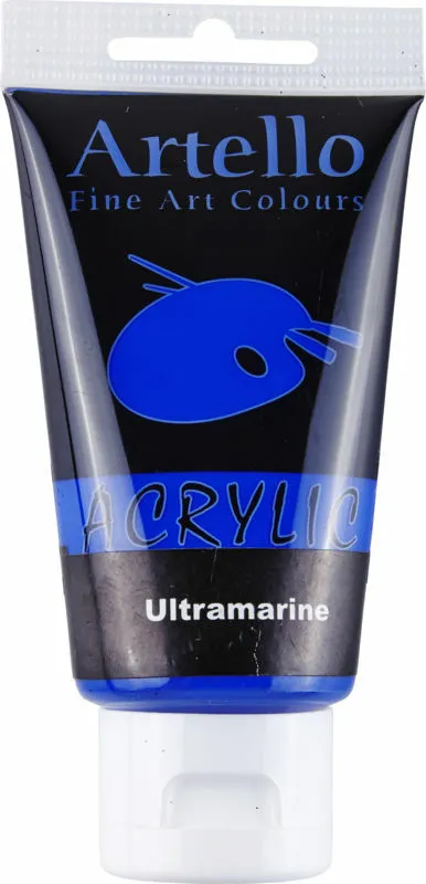 Billede af Akrylmaling Artello blå ultramarine 75ml hos Legekæden