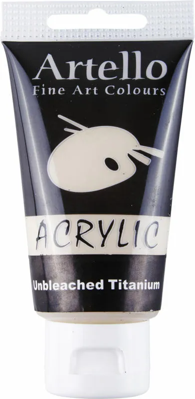 Billede af Akrylmaling Artello titanium unbleached 75ml hos Legekæden