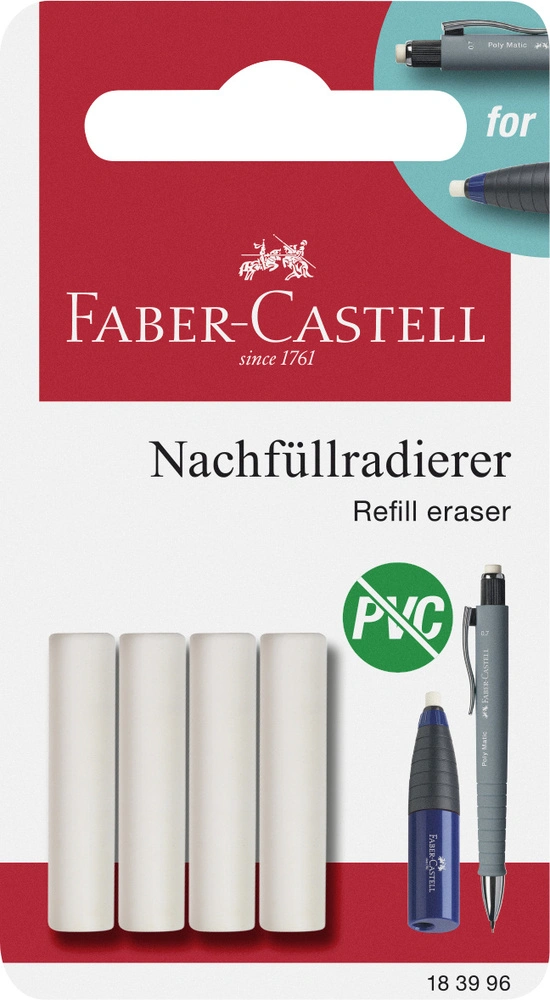 Se Viskelæder refill Faber-Castell blister hos Legekæden