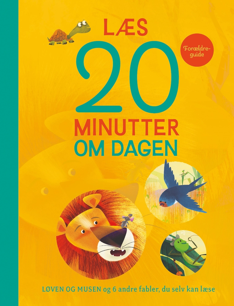 Billede af Læs 20 minutter om dagen: Løven og musen og 6 andre fabler, du selv kan læse.