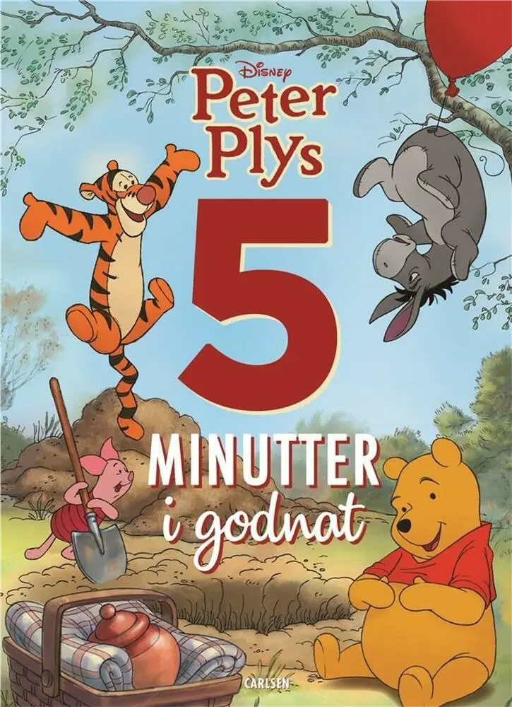 Se Fem Minutter I Godnat - Peter Plys - Disney Book Group - Bog hos Legekæden