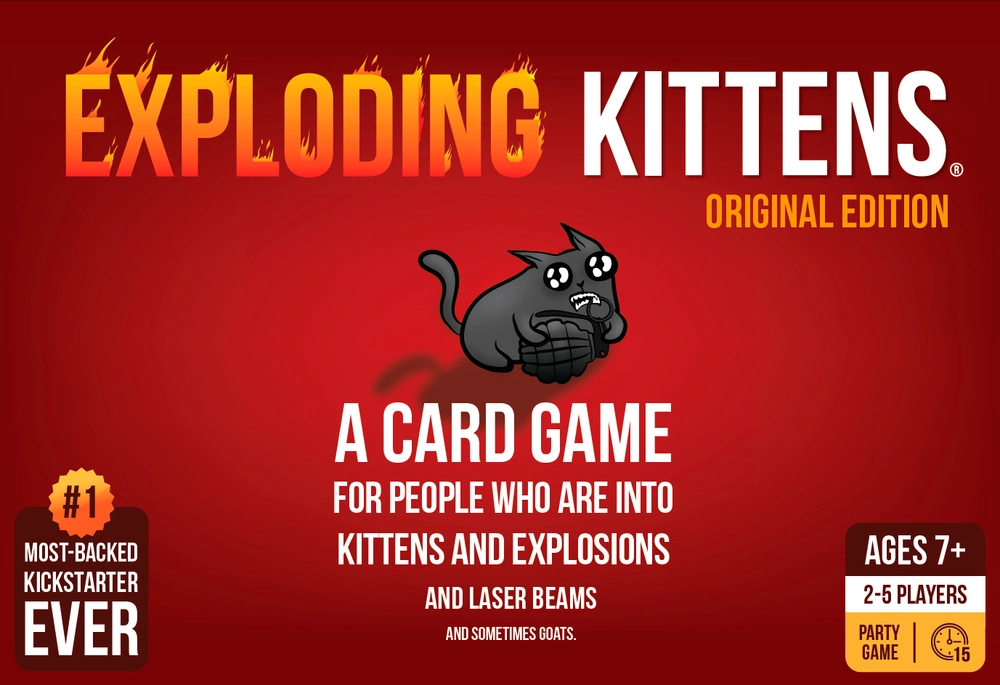Køb EXPLODING KITTENS Spil hos Legekæden