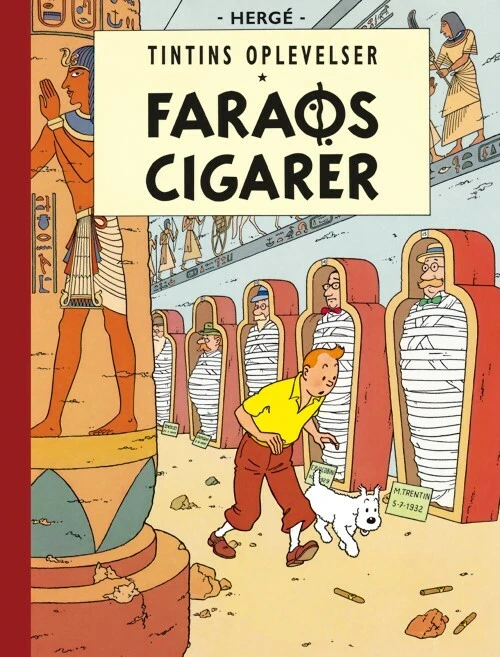Billede af Tintin: Faraos cigarer - retroudgave