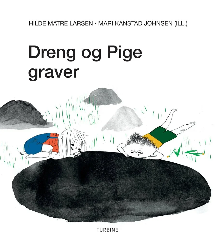 Dreng og Pige graver