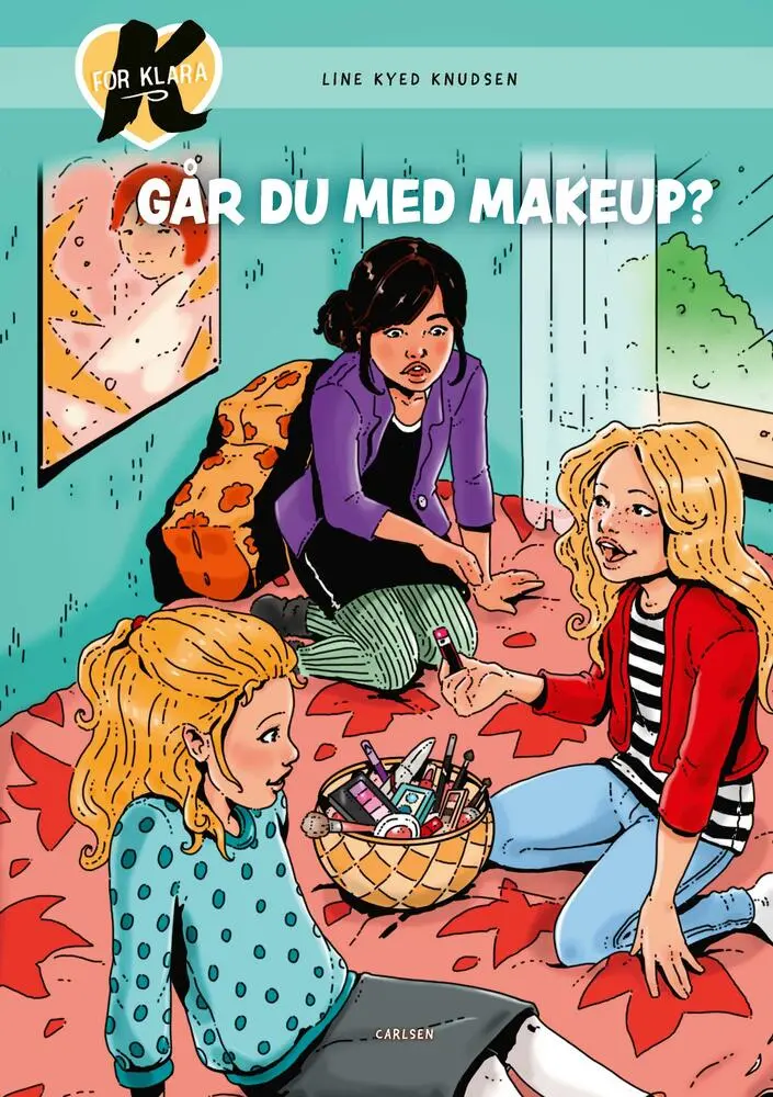 Billede af K for Klara (21) - Går du med makeup?