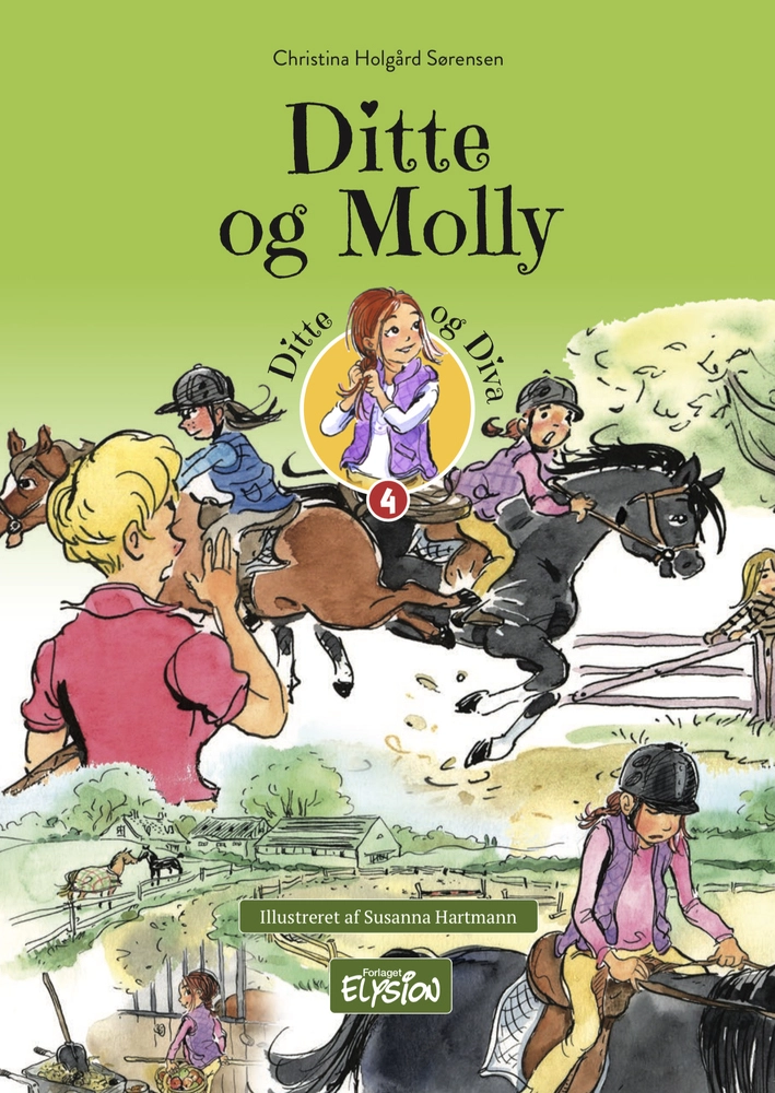 Billede af Ditte og Molly