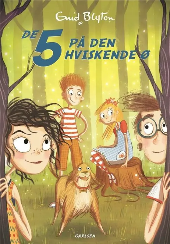 Se De 5 - Nr20 - De 5 På Den Hviskende ø - Enid Blyton - Bog hos Legekæden