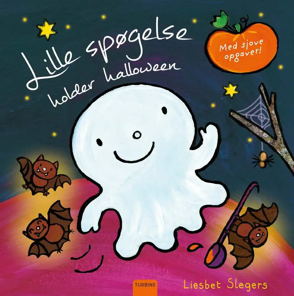 Billede af Lille spøgelse holder halloween