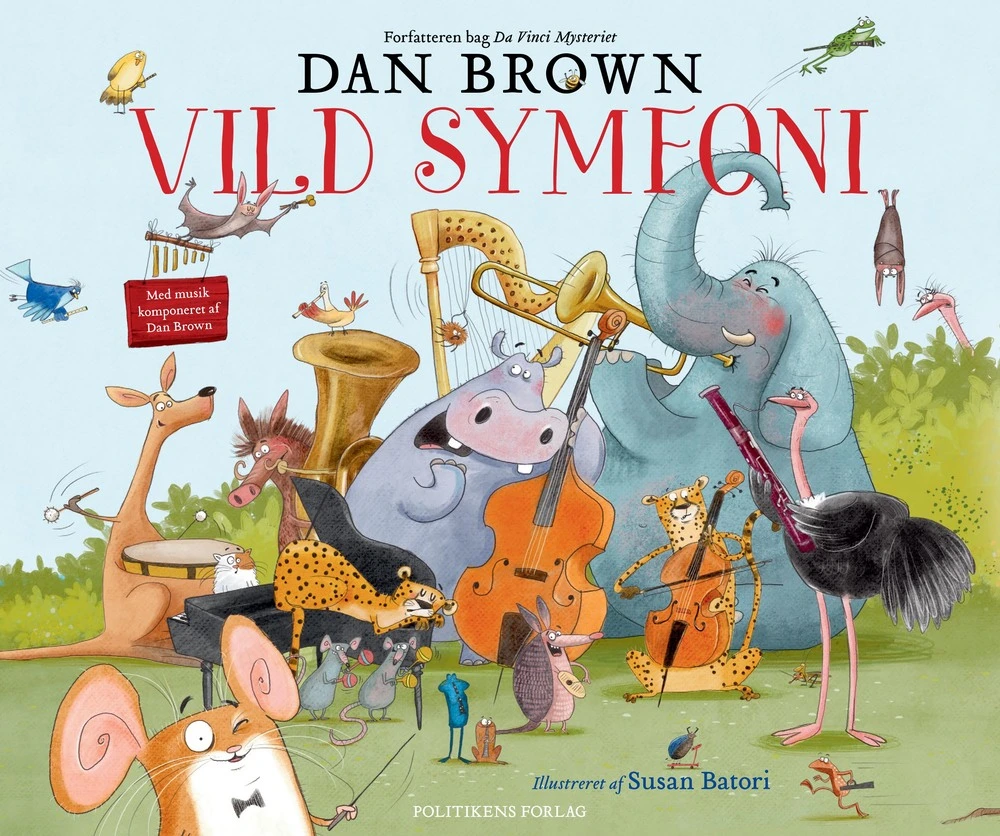 Se Vild Symfoni - Billedbog - Dan Brown - Bog hos Legekæden