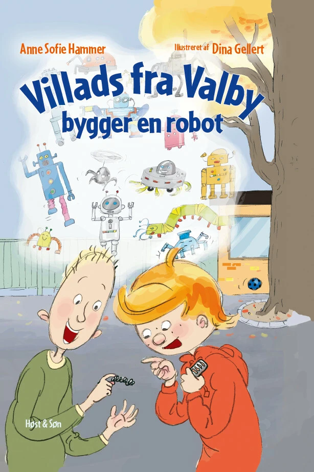 Billede af Villads fra Valby bygger en robot