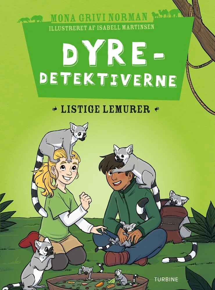 Billede af Dyredetektiverne: Listige lemurer