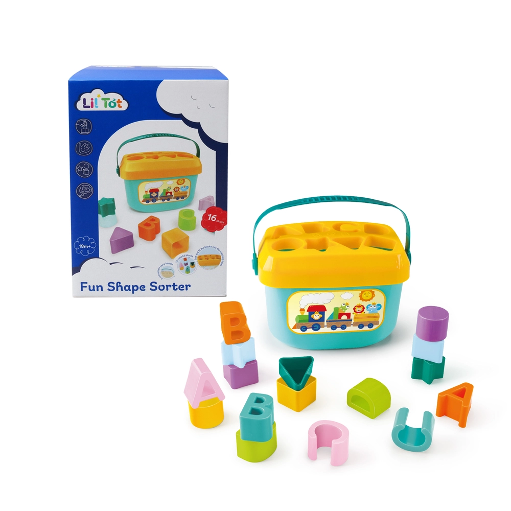 Lil'Tot Barnets Første Klodser Putteboks billede