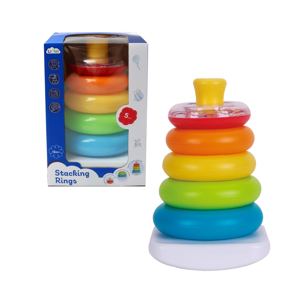 Lil'Tot Stabeltårn Med 5 Ringe billede