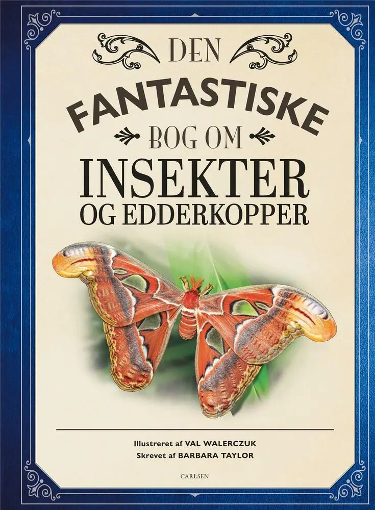 Billede af Den fantastiske bog om insekter og edderkopper