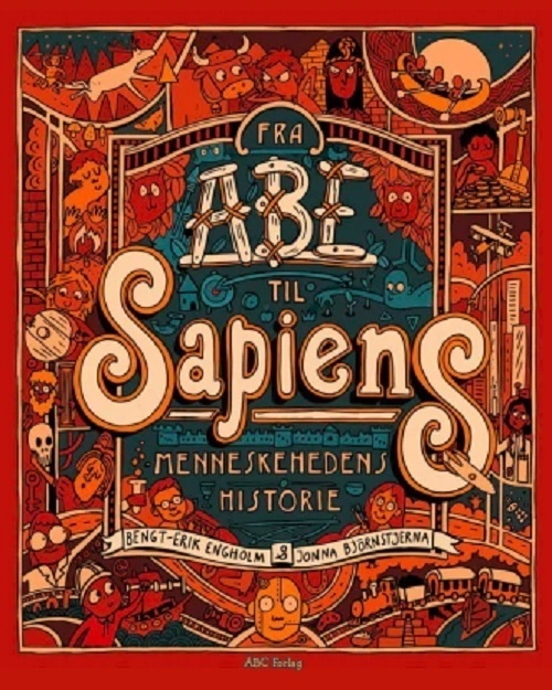 Billede af Fra abe til sapiens