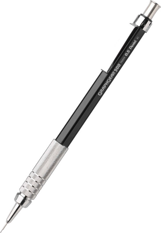 Se Pencil Pentel pg525 graphgear 0,5mm sort hos Legekæden