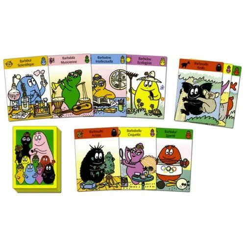 Billede af Barbapapa familjespel (spillekort)