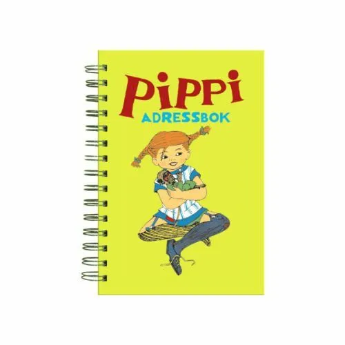 Billede af Pippi Adressbok - Telefonbok - Pippi Adressebog - Telefonbog