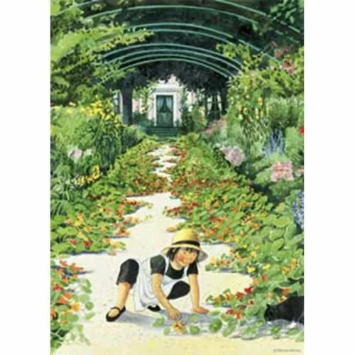 Billede af Linnea i målarens trädgård (krassegången) - plakat
