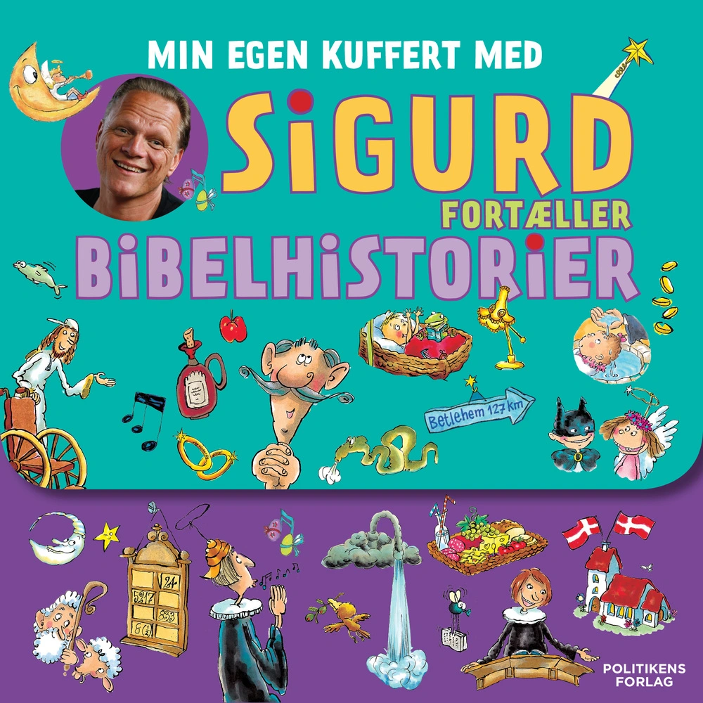 Se Sigurd Fortæller Bibelhistorier - Min Egen Kuffert - Sigurd Barrett - Bog hos Legekæden