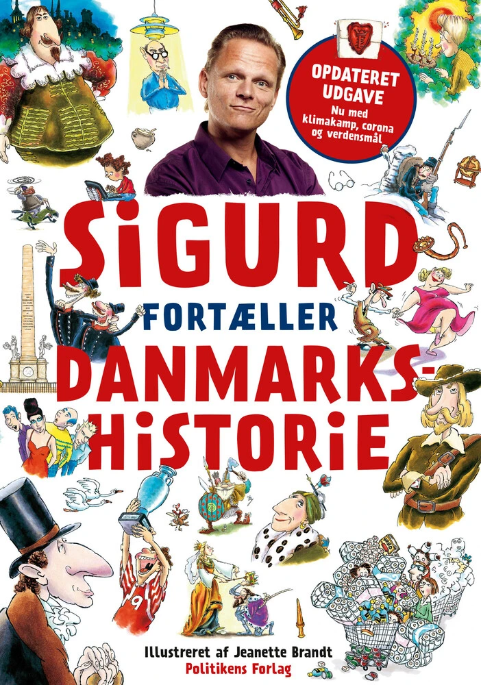 Se Sigurd Fortæller Danmarkshistorie - Sigurd Barrett - Bog hos Legekæden