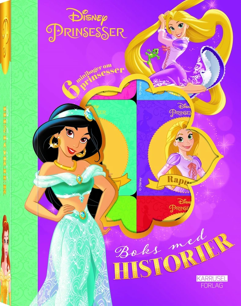 Billede af Disney Prinsesser - Boks med historier (med 6 minibøger) hos Legekæden