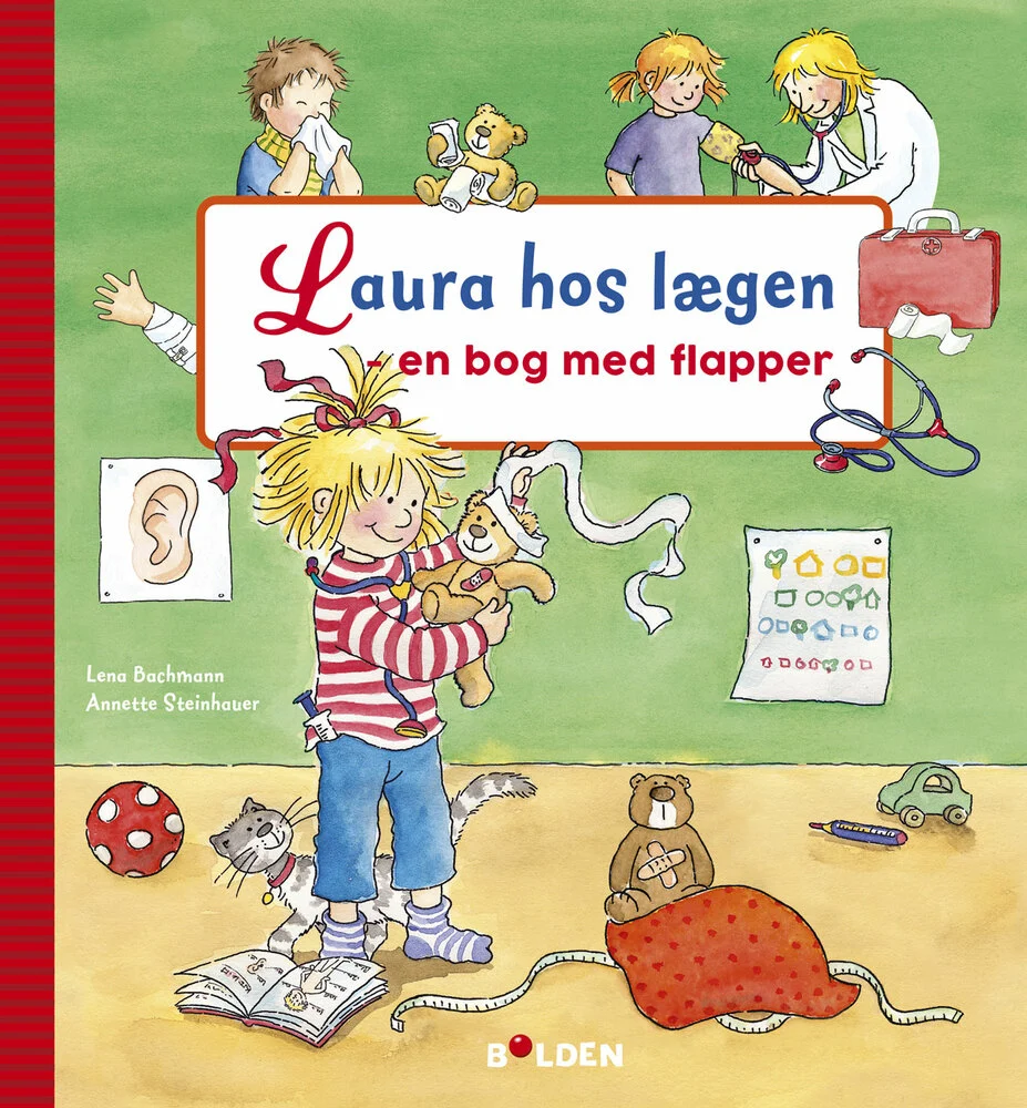 Billede af Laura hos lægen hos Legekæden