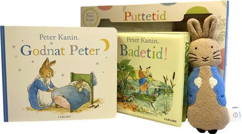 Se Peter Kanin - Babybog, Badebog Og Bamse - Puttetid - Beatrix Potter - Bog hos Legekæden